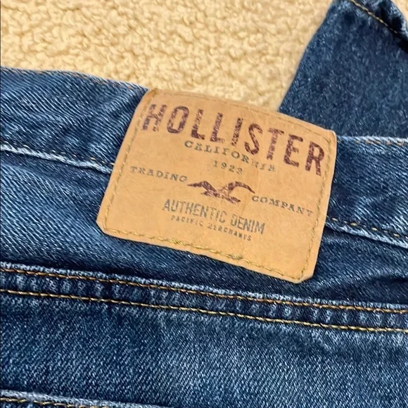 Hollister Blue Straight Jean 32X34 - Picture 5 of 6